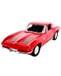 Метална кола Welly -  Chevrolet Corvette 1963, 1:34 - 3t